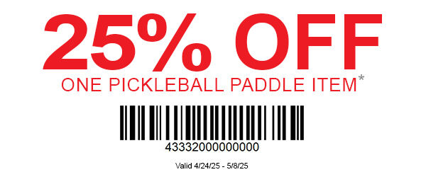 Pickleball Paddle Coupon Pickleball Paddle Coupon